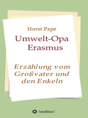 cover image of Umwelt-Opa Erasmus